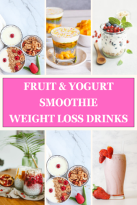 Fruit And Yogurt Smoothie | Weight Lose Drinks