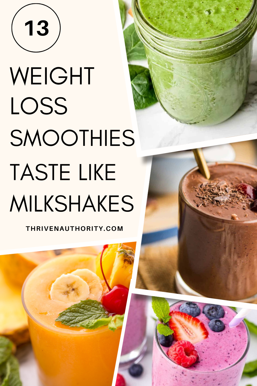 13 Weight Loss Smoothies Taste Like Milkshakes