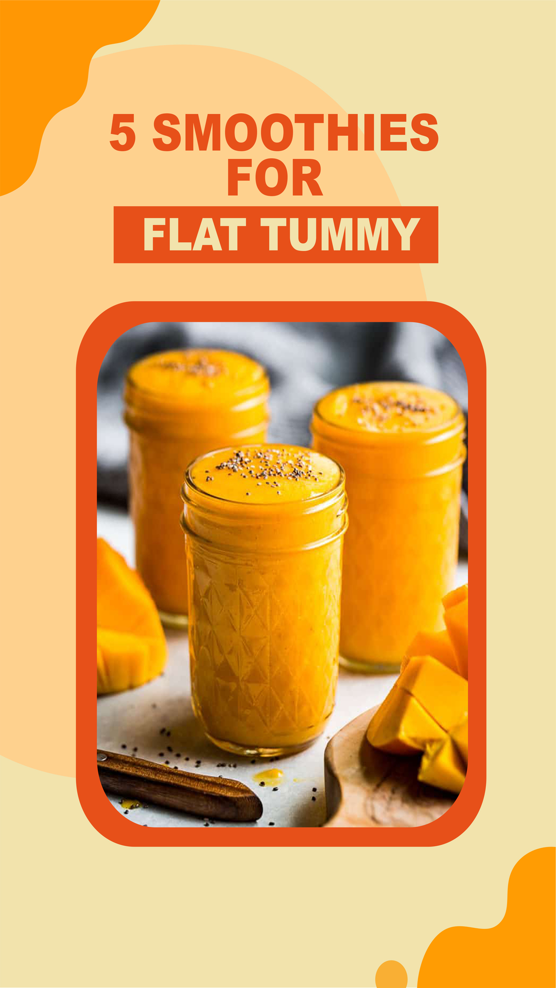 5 Smoothies for Flat Tummy