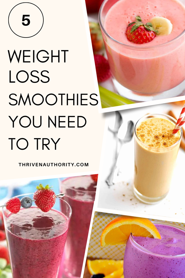 5 Weight Loss Smoothies That'll Help You Slim Down