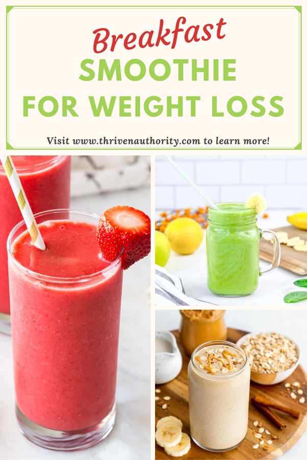 Breakfast Smoothie for Weight Loss