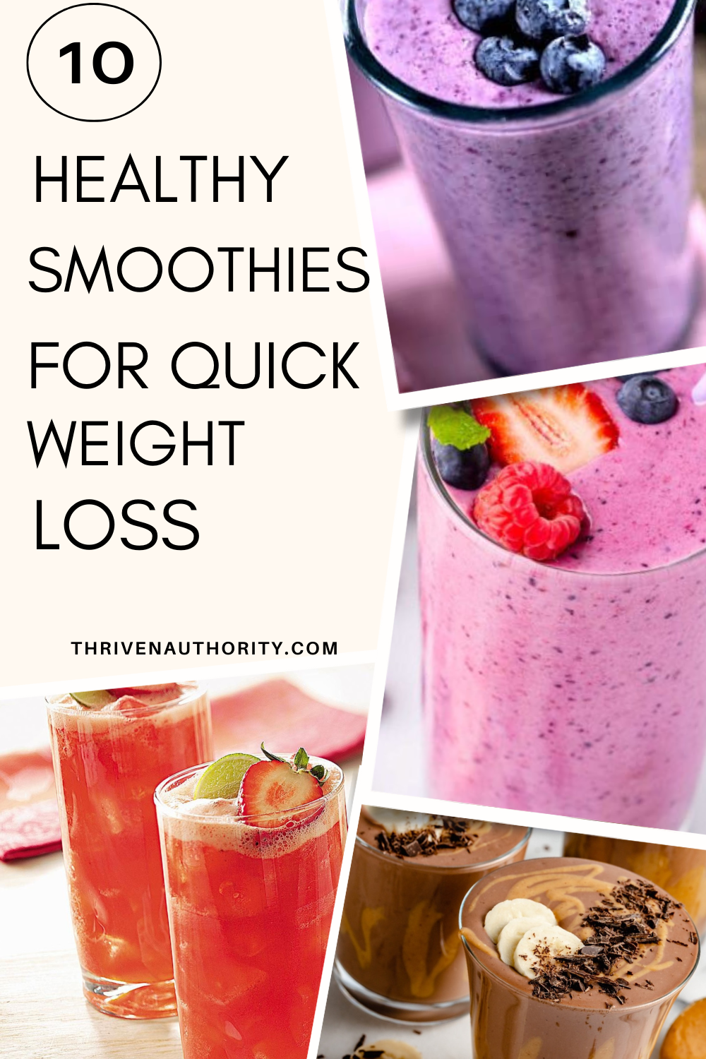 Healthy Smoothies For Quick Weight Loss