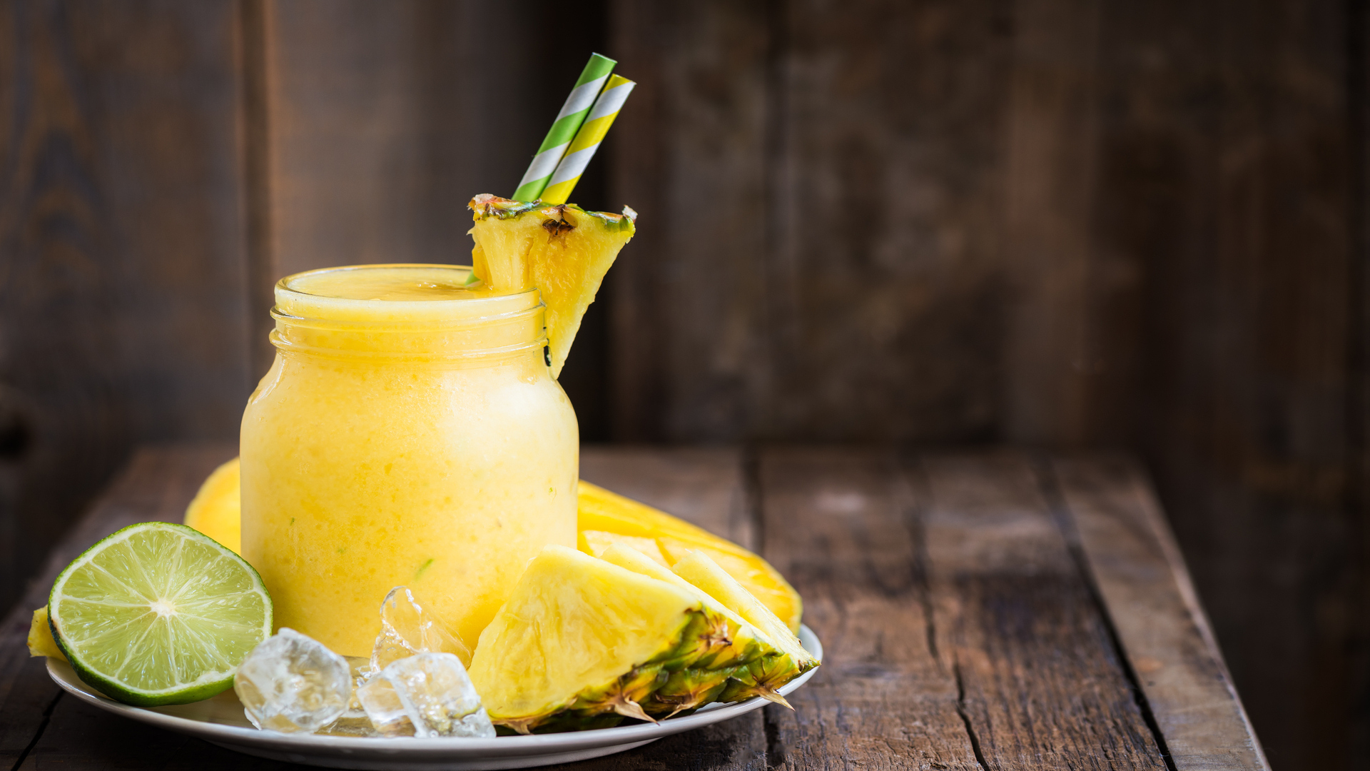 Pineapple Ginger Spice Smoothie