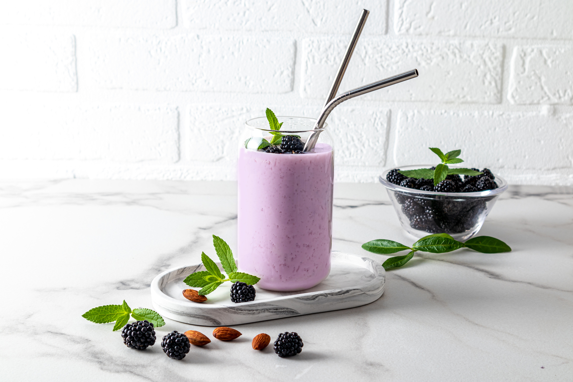 Blackberry Smoothie for Losing Weight