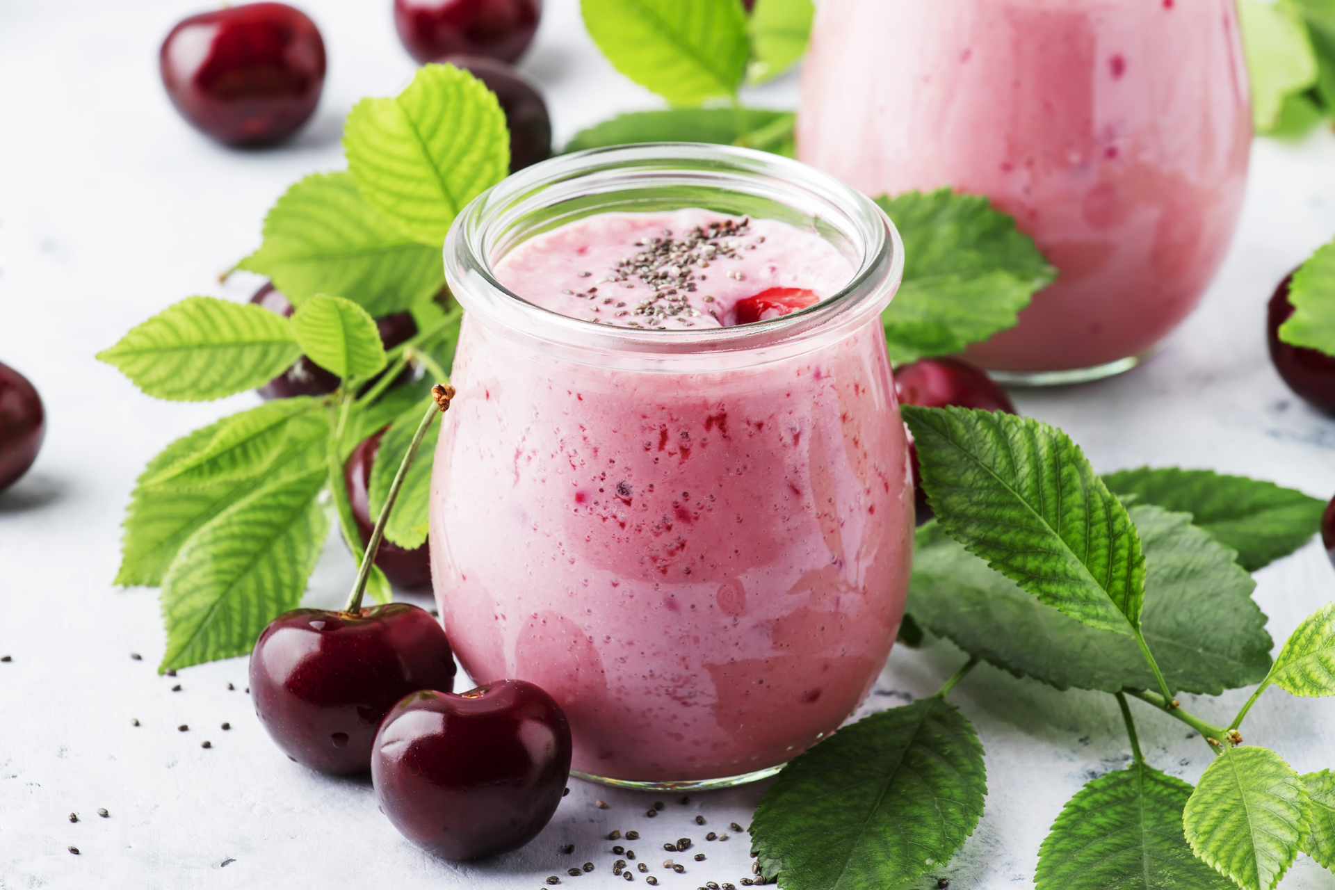 Cherry Smoothie for Burning Fat