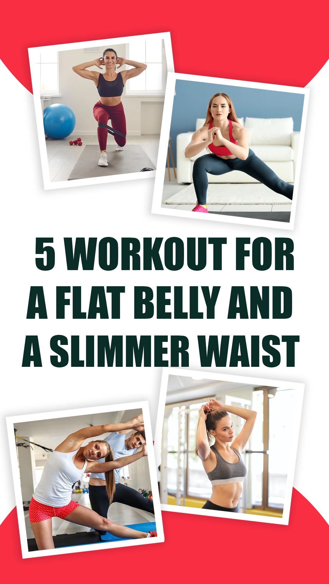 Belly Fat Exercise- 5 Workouts For A Flat Stomach And A Slimmer Waist
