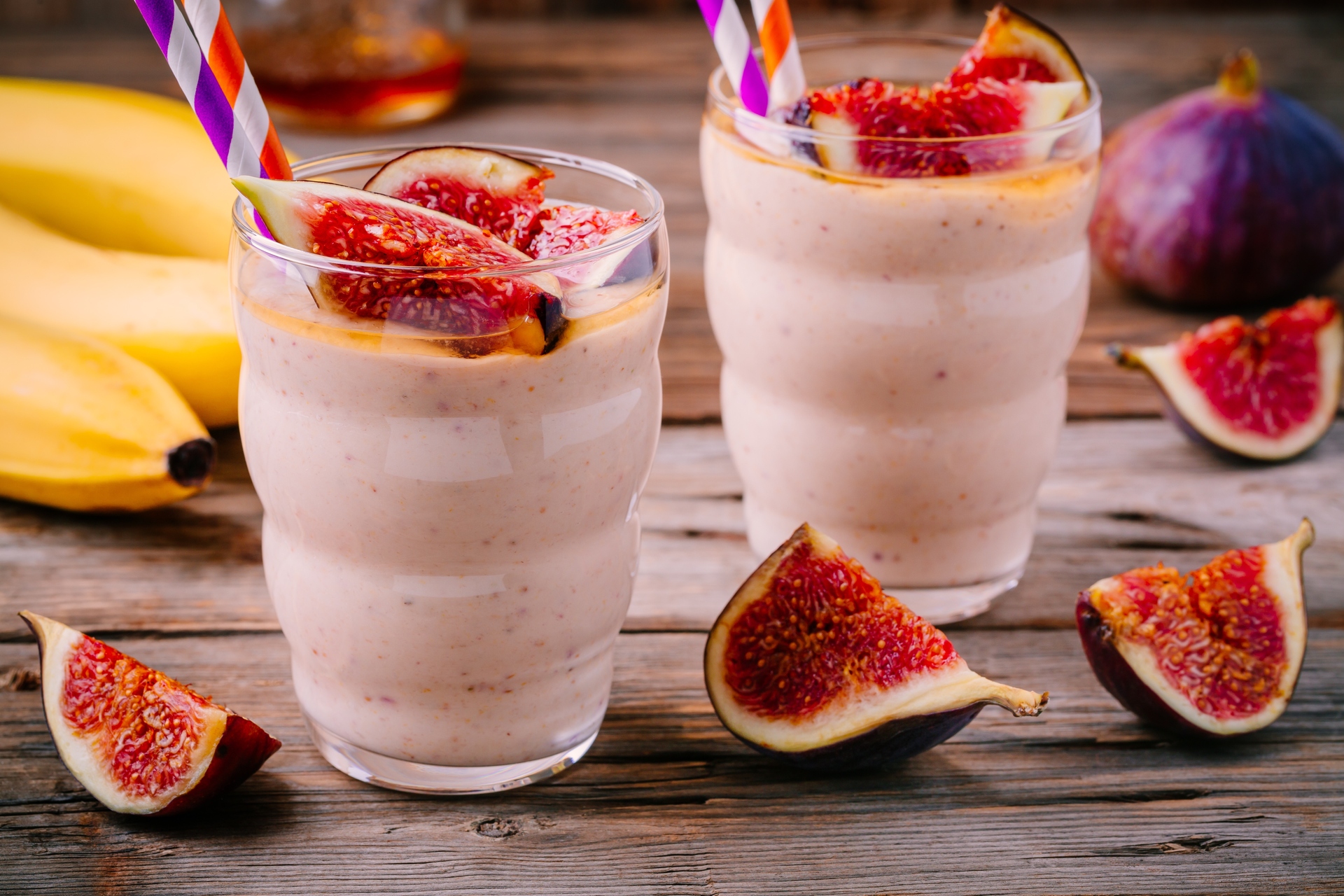 FIG AND BANANA SMOOTHIE for WEIGHT LOSS