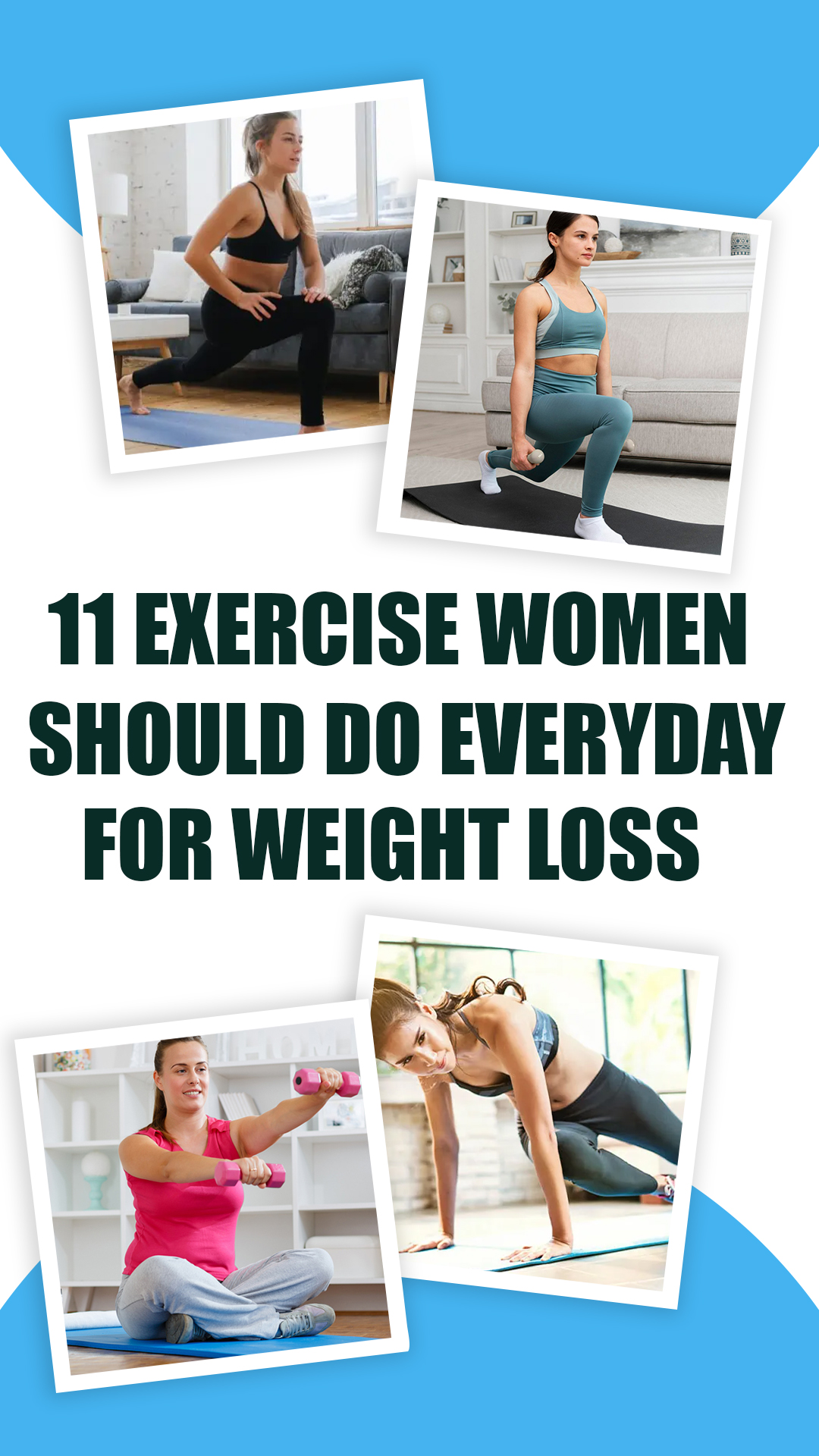 11 Exercises Women Should Do Every Day for Weight Loss