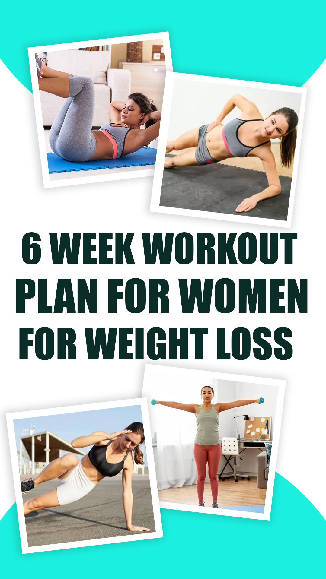 6 Week Weight Loss Home Workout Plan for Women