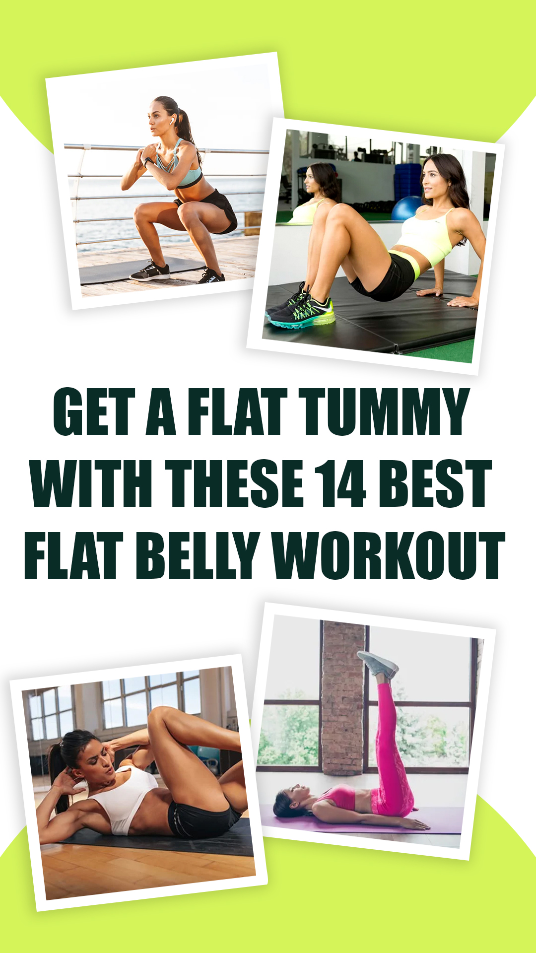 Get A Flat Tummy With This 14 Advanced Flat Belly Workout