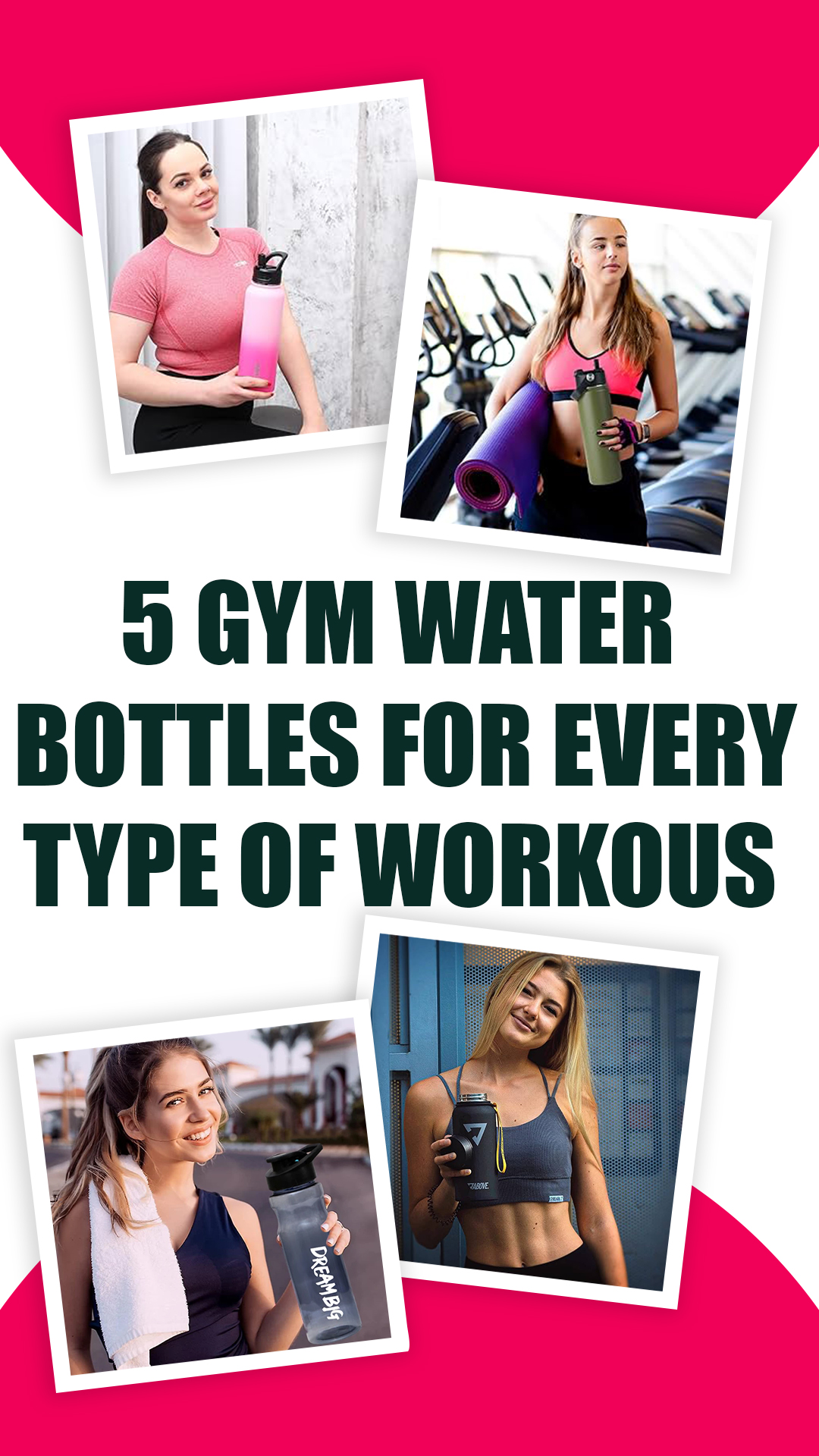 5 Best Gym Water Bottles- Workout, Yoga, Hiking, Cycling and More