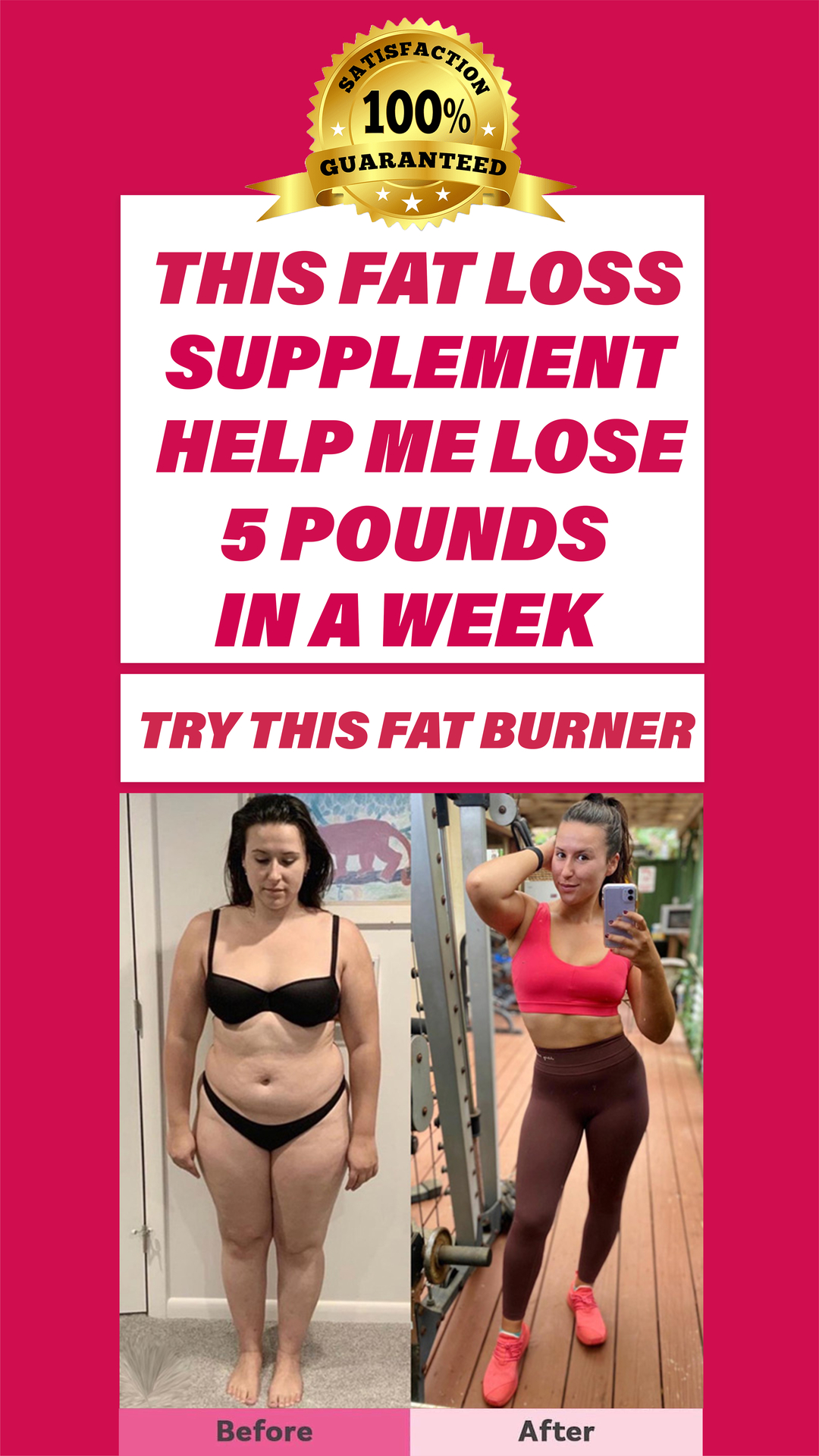 Best Fat Burner Supplements for Women to Lose 5 Pounds in a Week